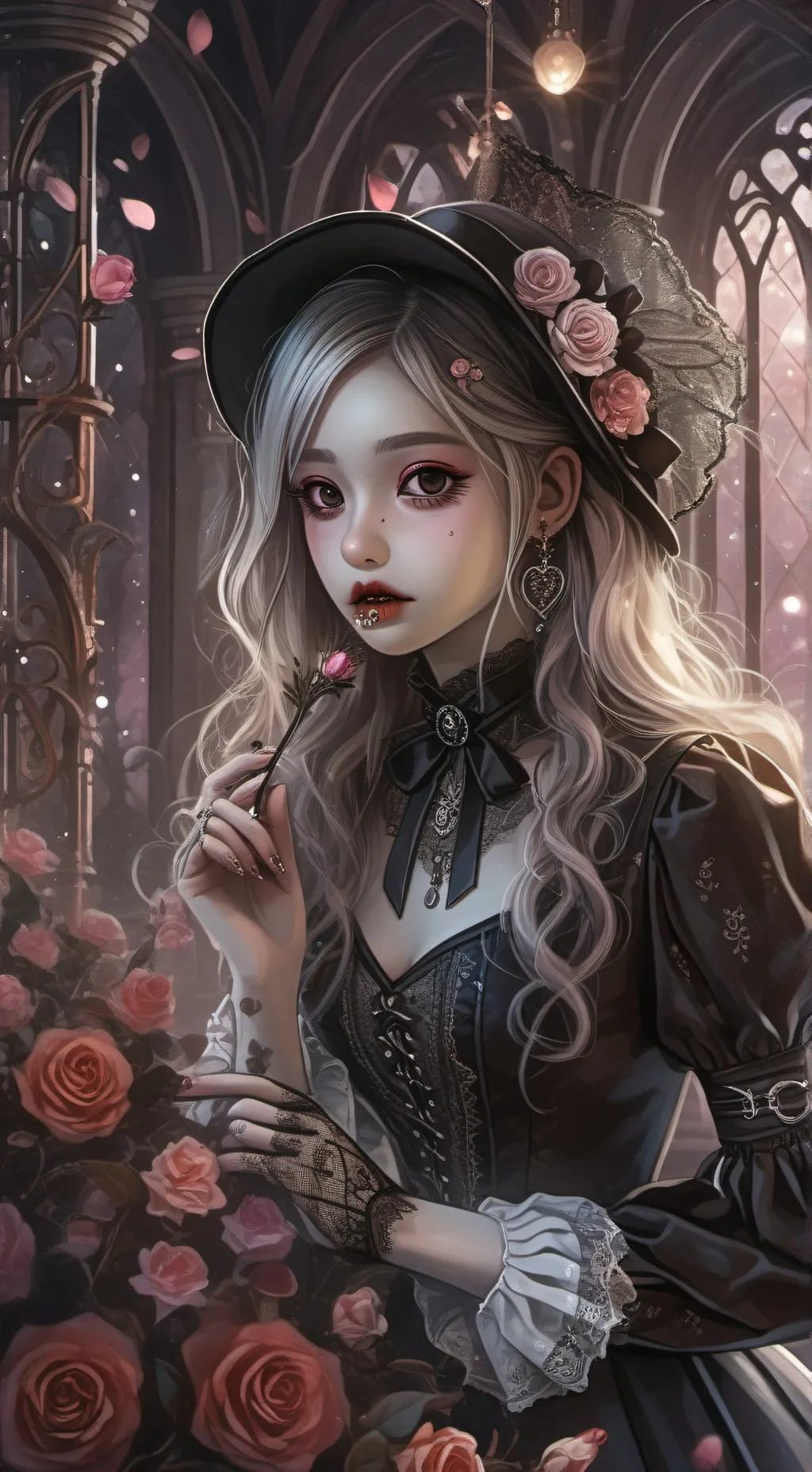 ai character: Hola  background