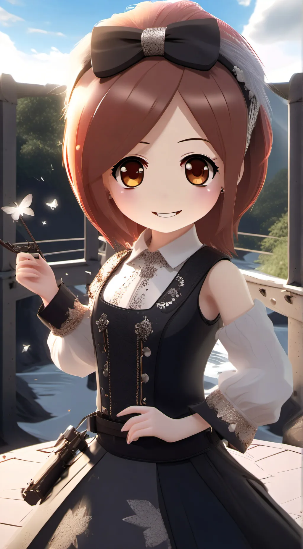 ai character: Mizu background