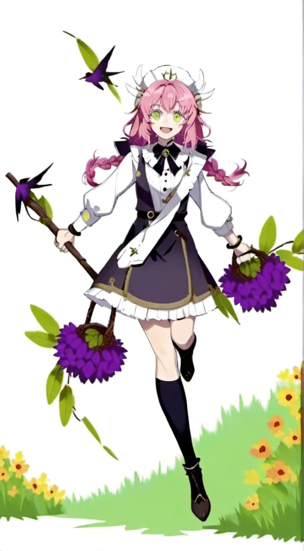 ai character: Mitsuri Kandroji background