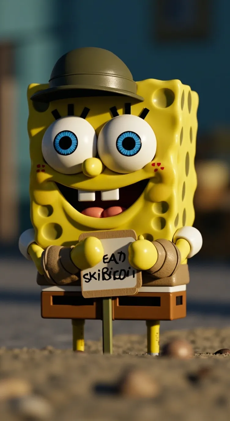 ai character: Skibidi Bob/me background