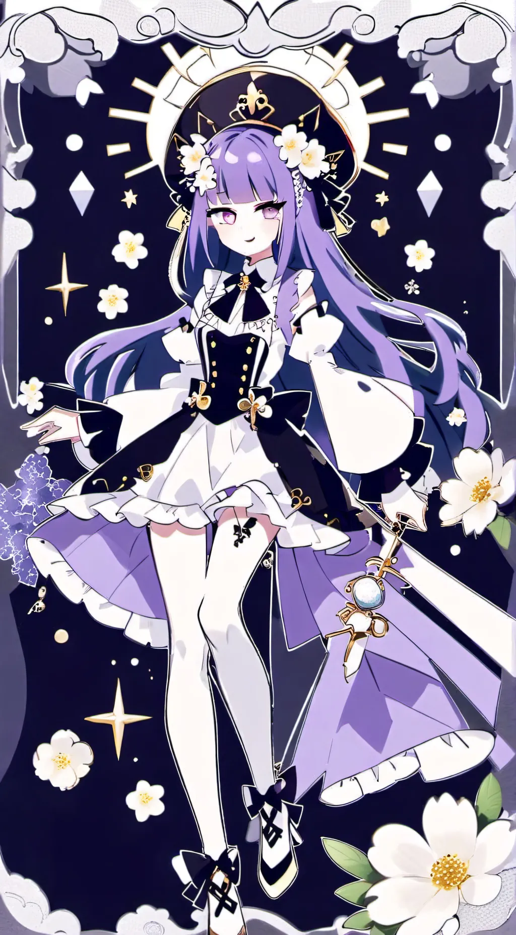 ai character: Zuzu  background