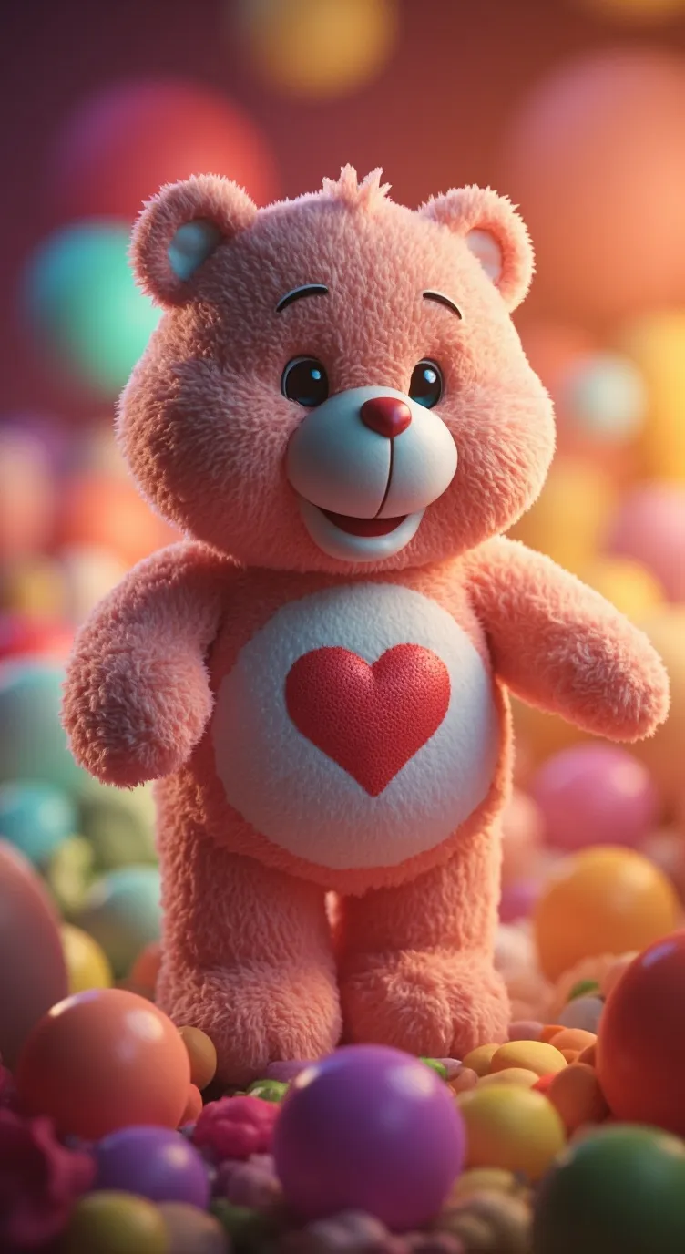 ai character: CareBears background
