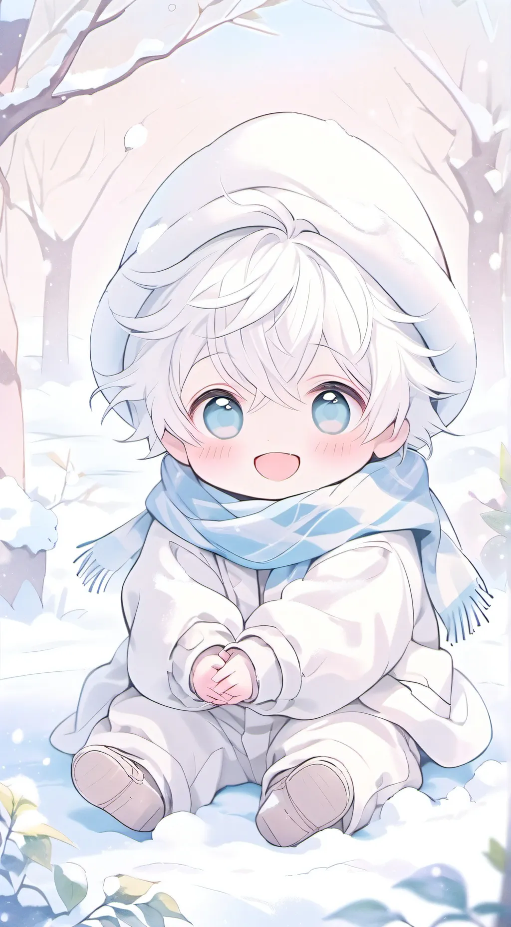 ai character: 💫☃️Winter☃️💫 background