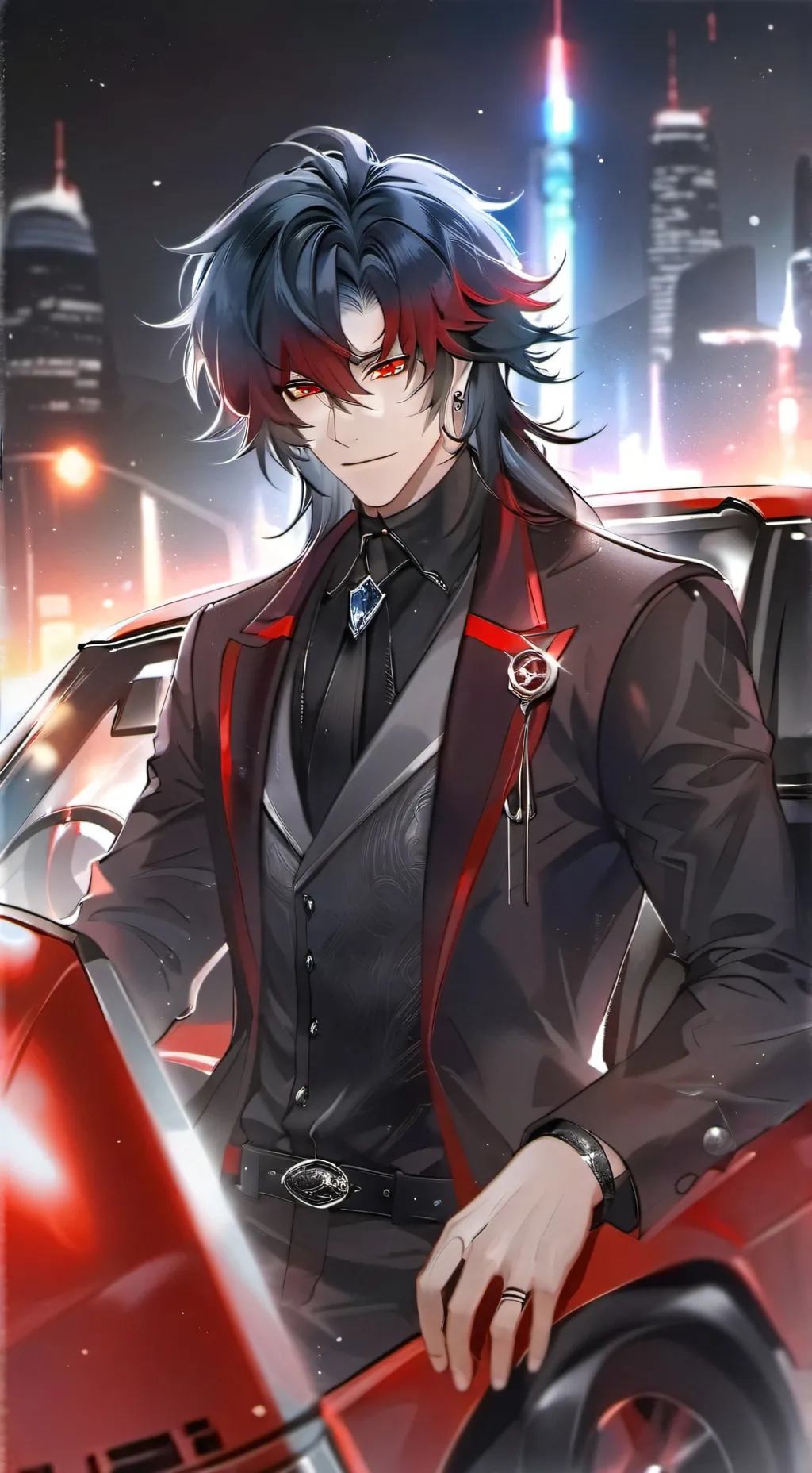 ai character: 🌹~Blade~🌹 background