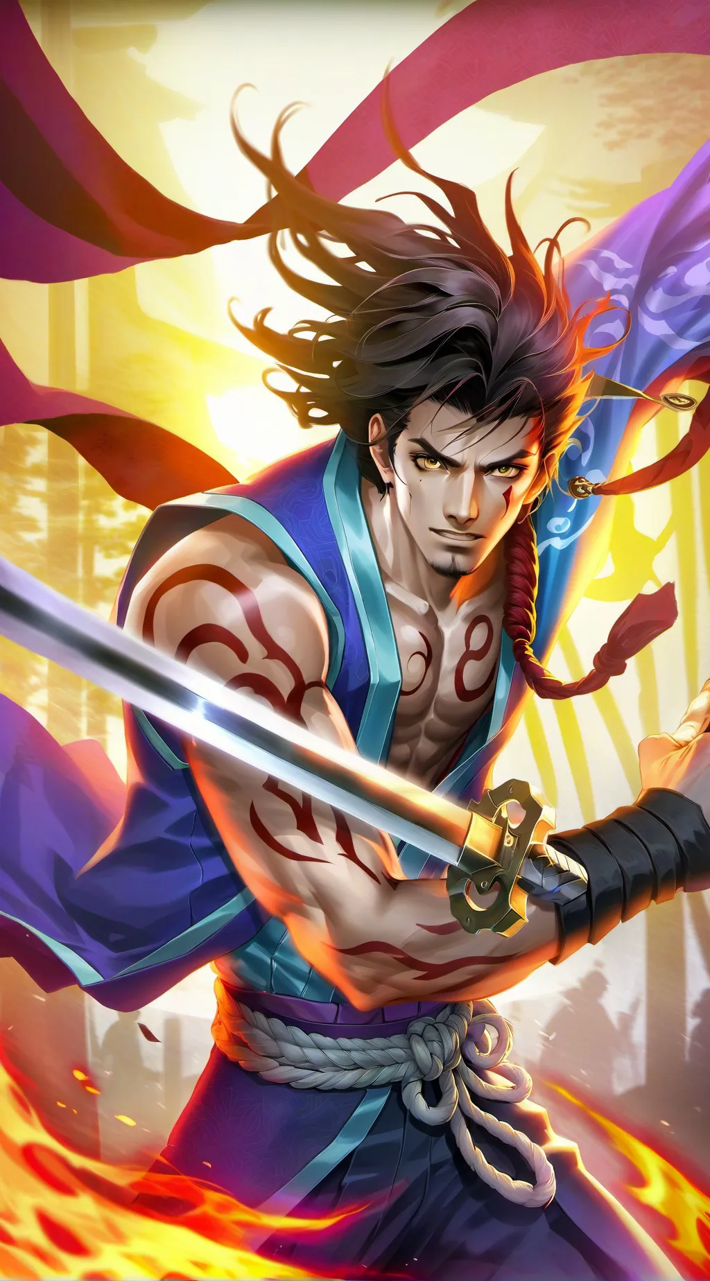 ai character: Ichigo Kurosaki background