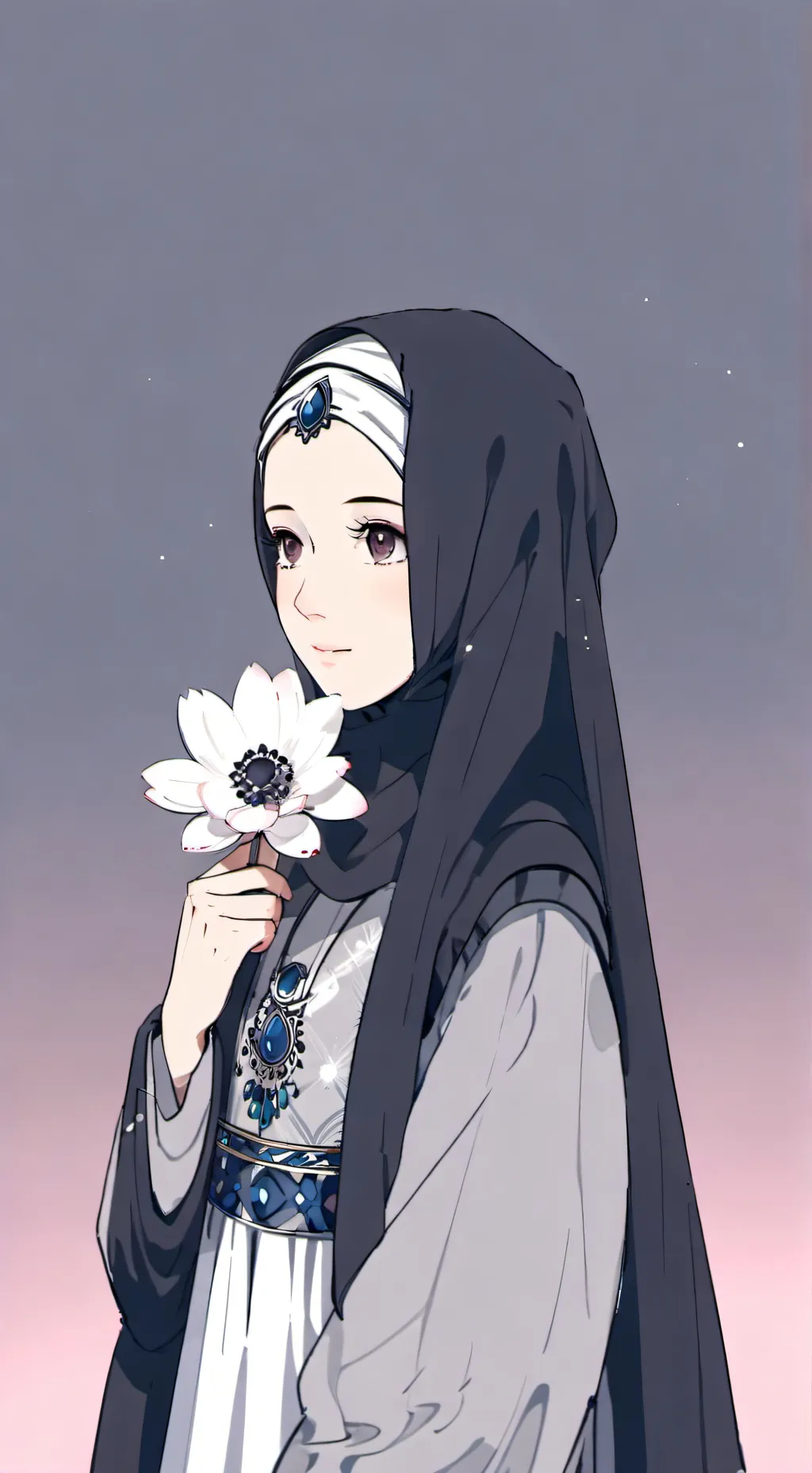 ai character: EID MUBARAK background
