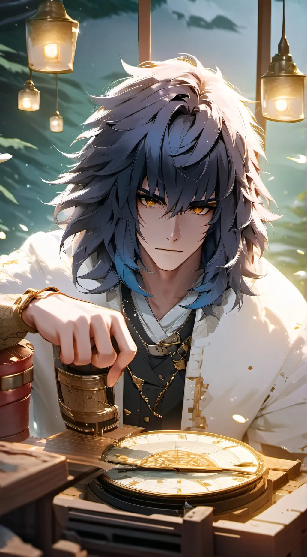ai character: Jaxon  background