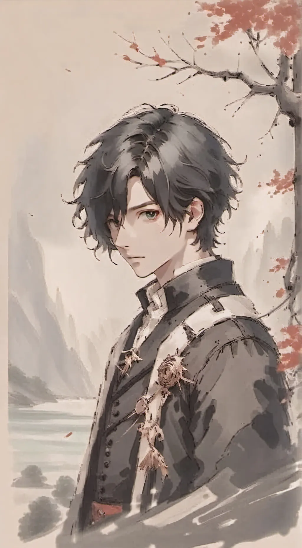ai character: Max background