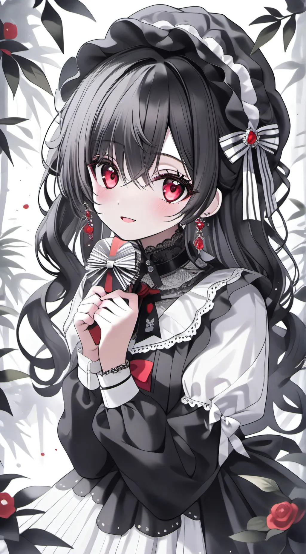 ai character: My Danganronpa Au background