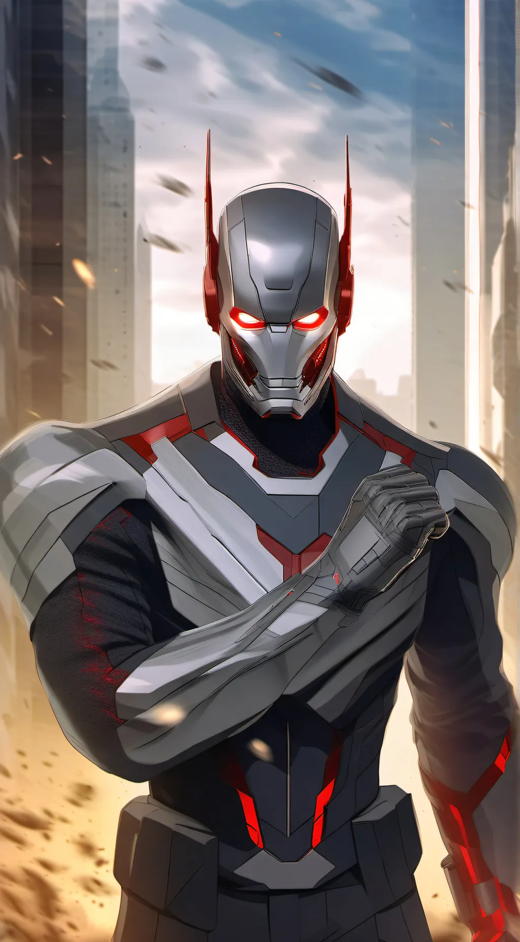 ai character: The avengers  background