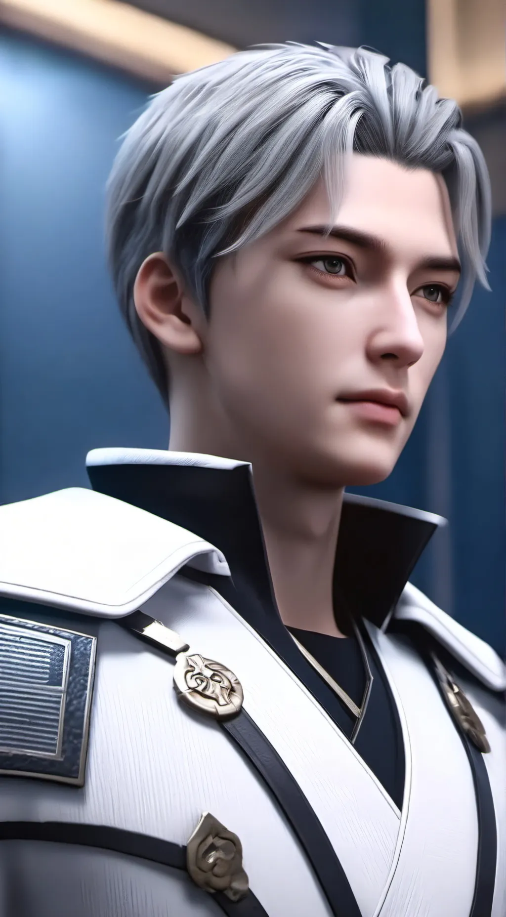 ai character: Fred background