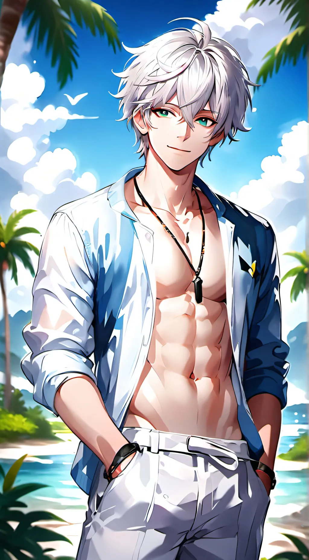 ai character: Carter background