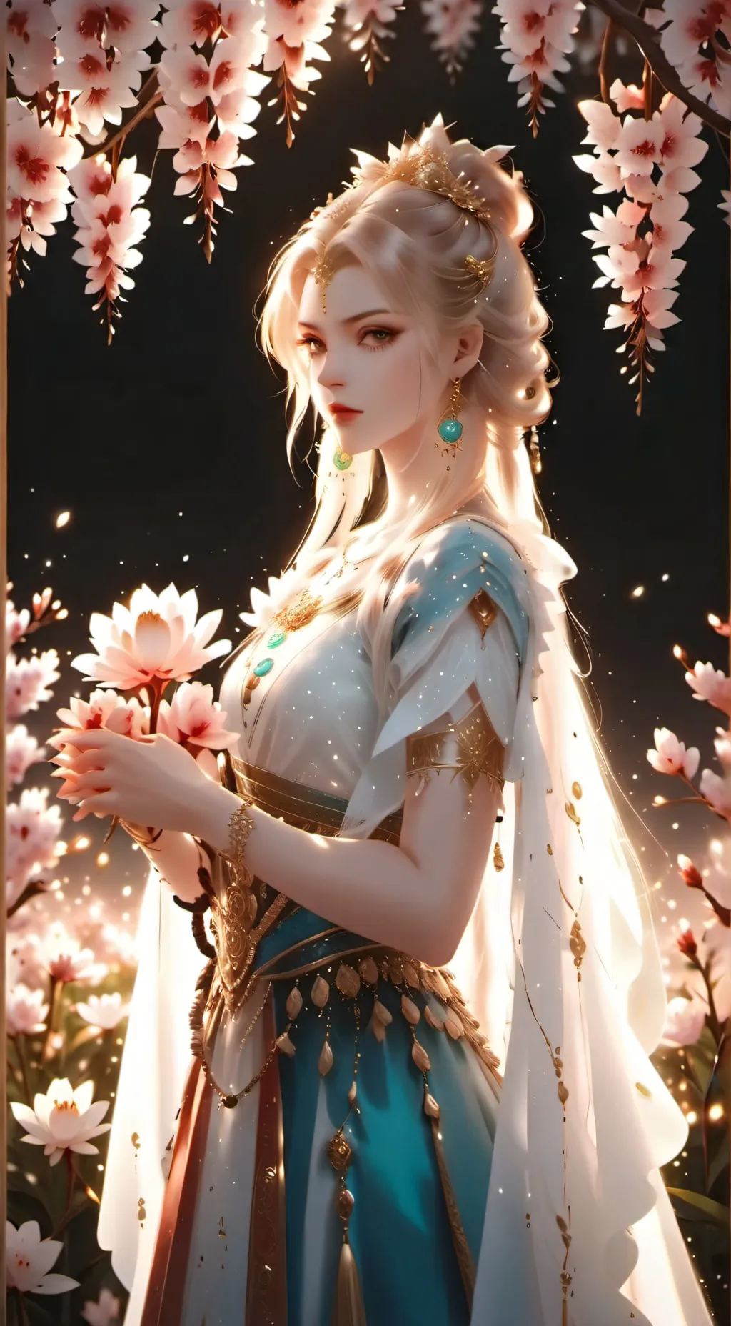ai character: Lady Luna background