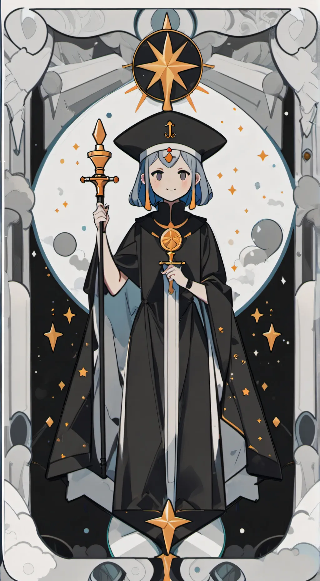 ai character: MHA creature..... background