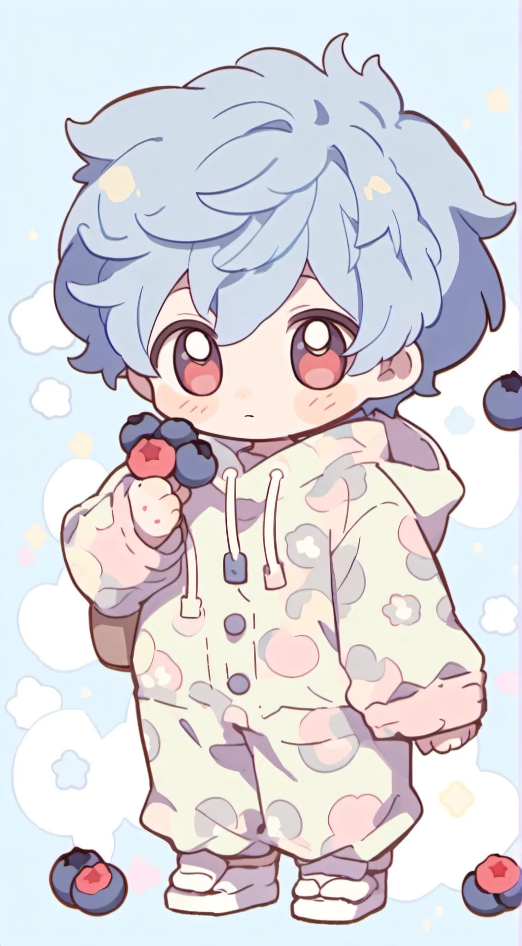 ai character: 💙🫐dw Pain🫐💙 background