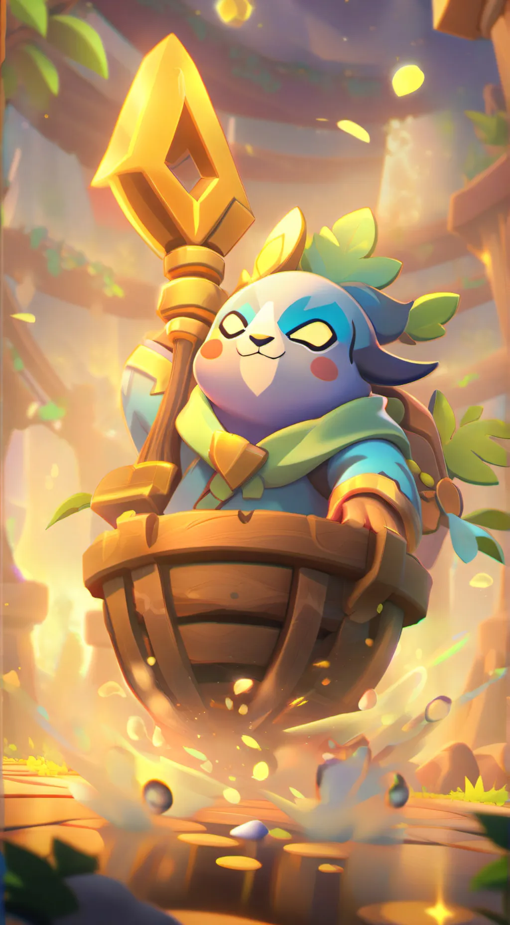 ai character: bulrush background