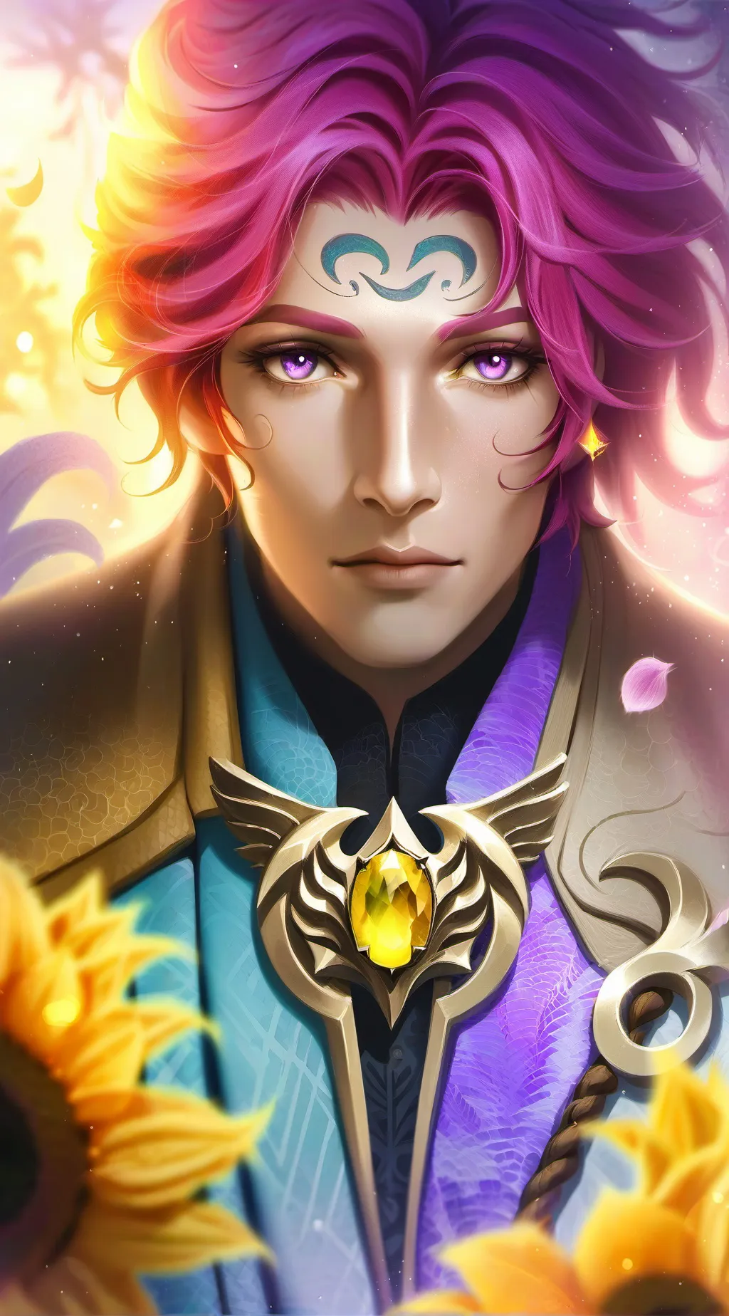 ai character: Dreamy background