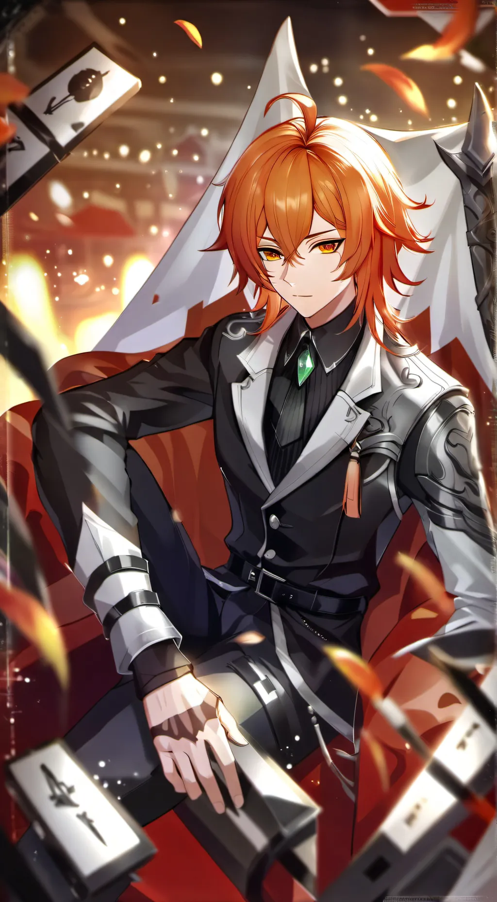 ai character: Diluc background
