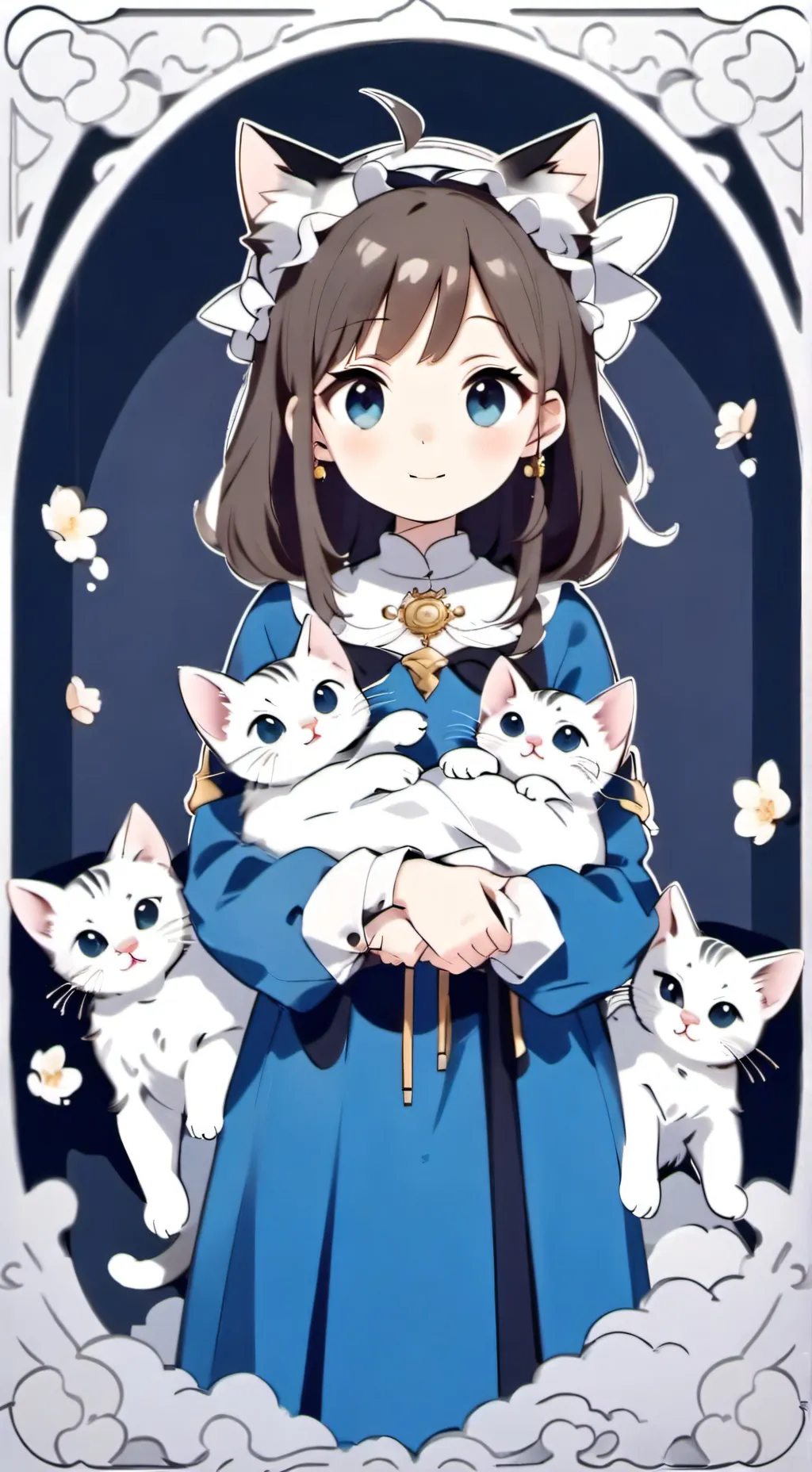 ai character: ella background