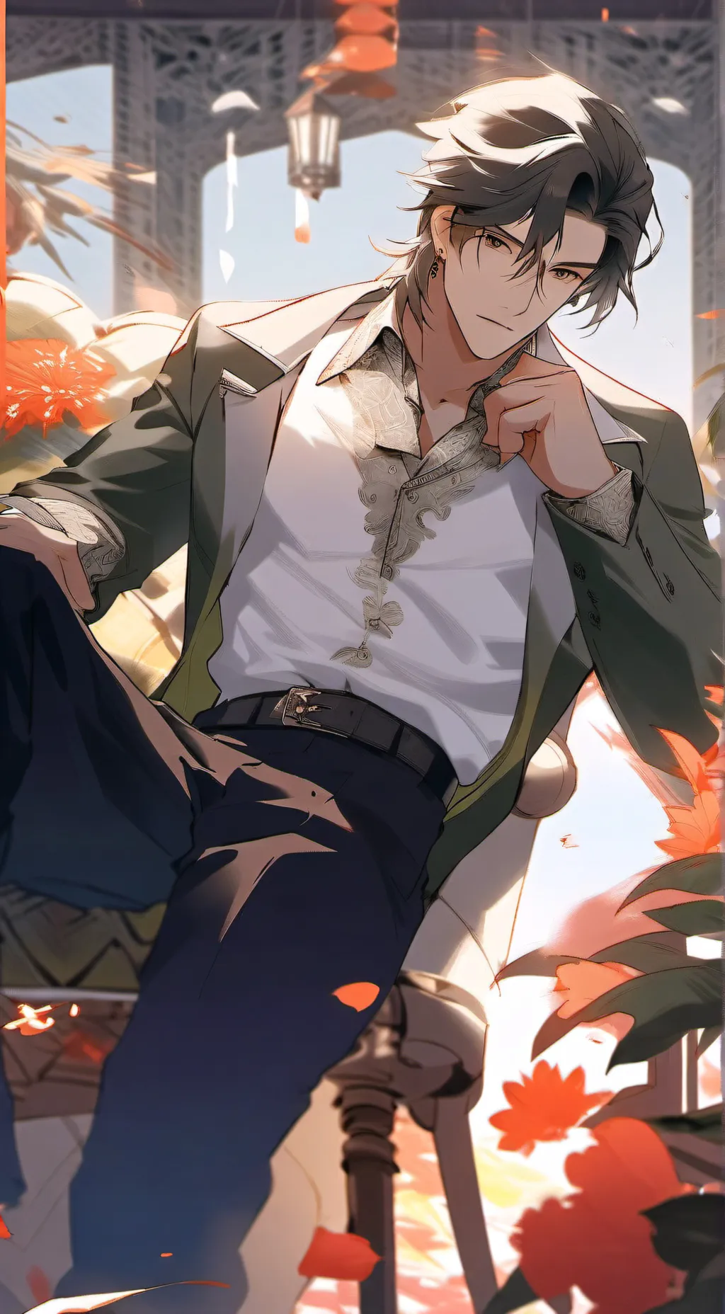 ai character: Chun - Ho background