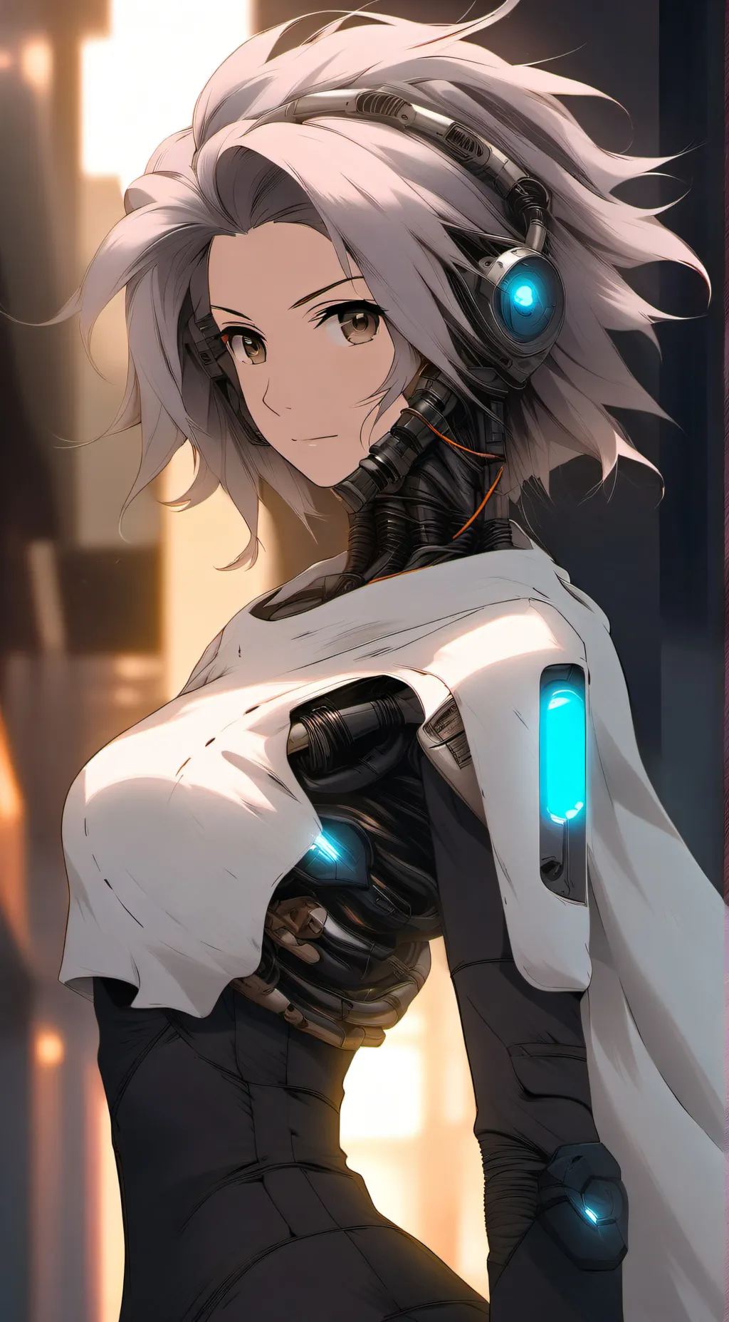 ai character: Purified Eva background