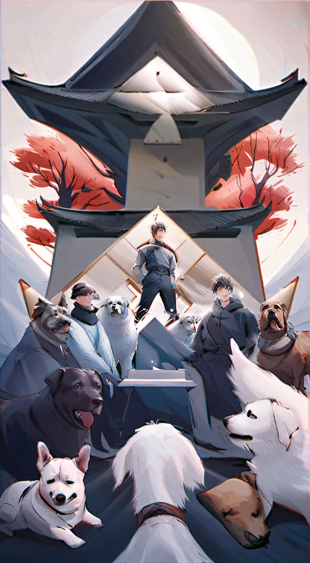 ai character: .... background