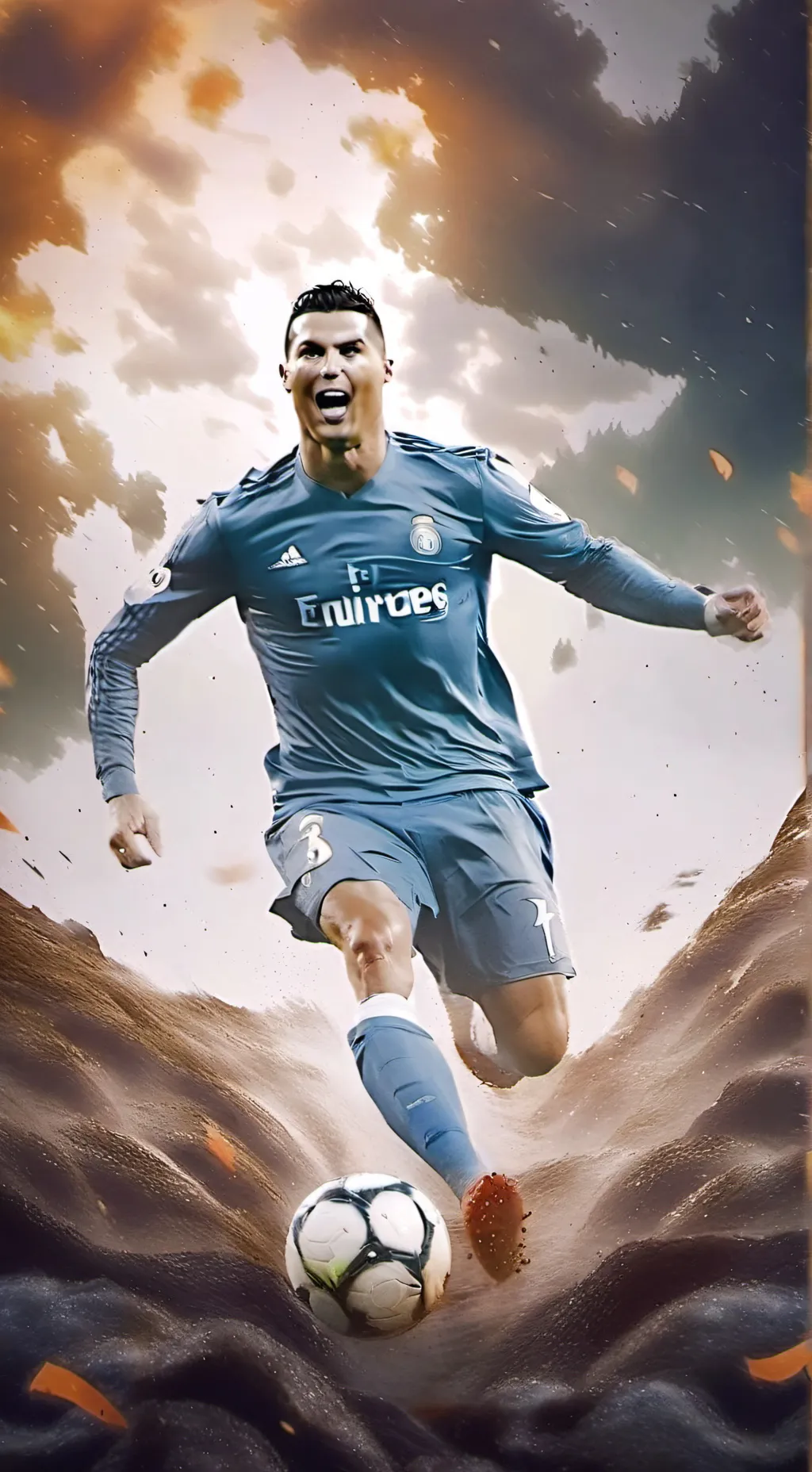 ai character: Ronaldo background