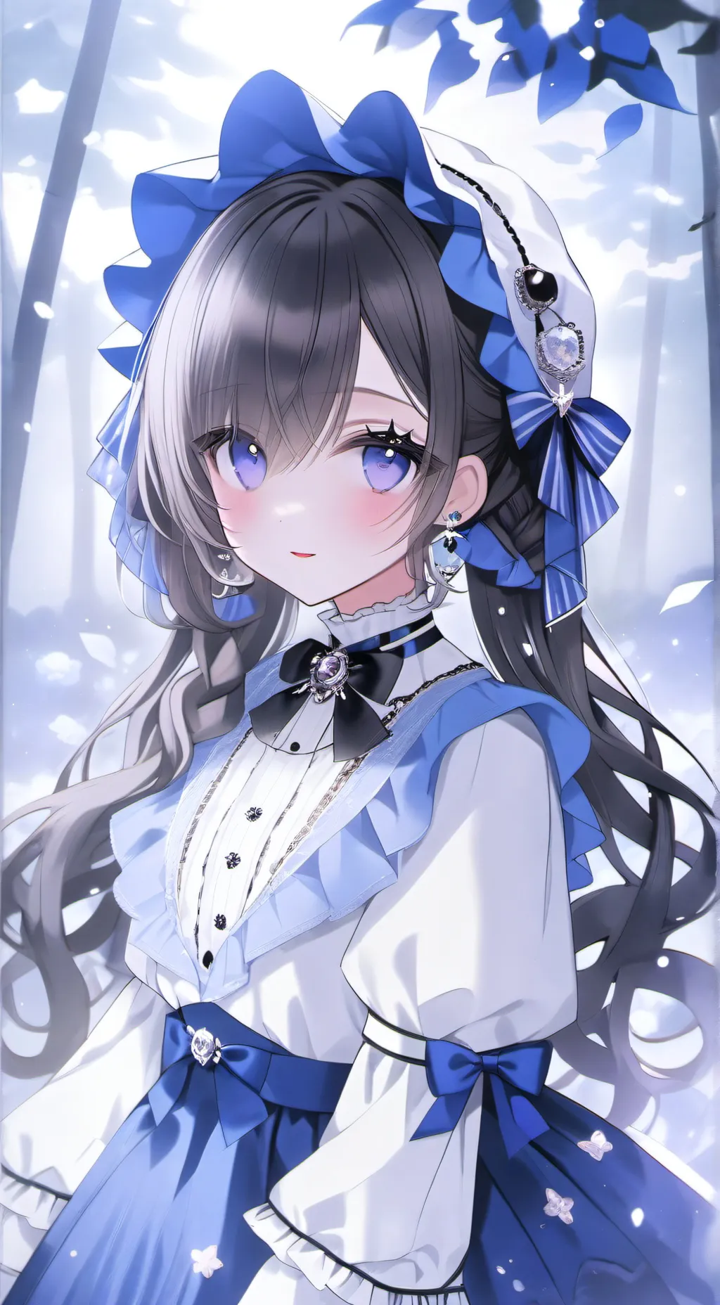 ai character: luni background