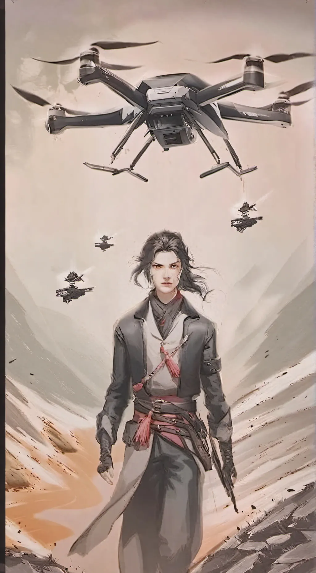 ai character: drone race karen 2 background