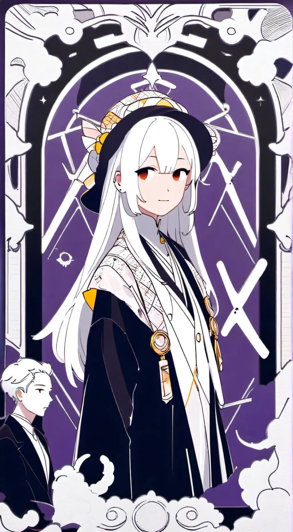 ai character: Coco and looey background