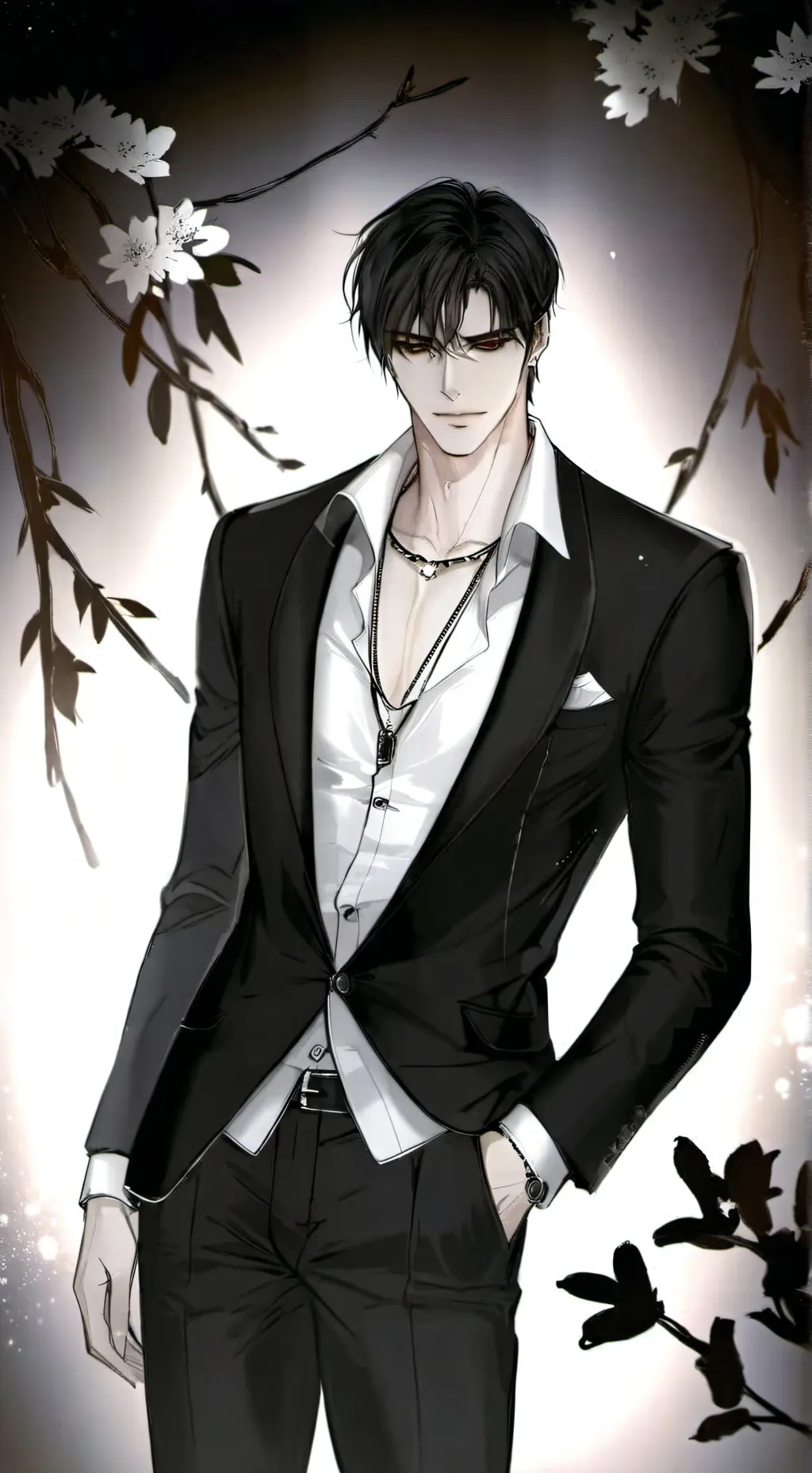 ai character: •Elias• background