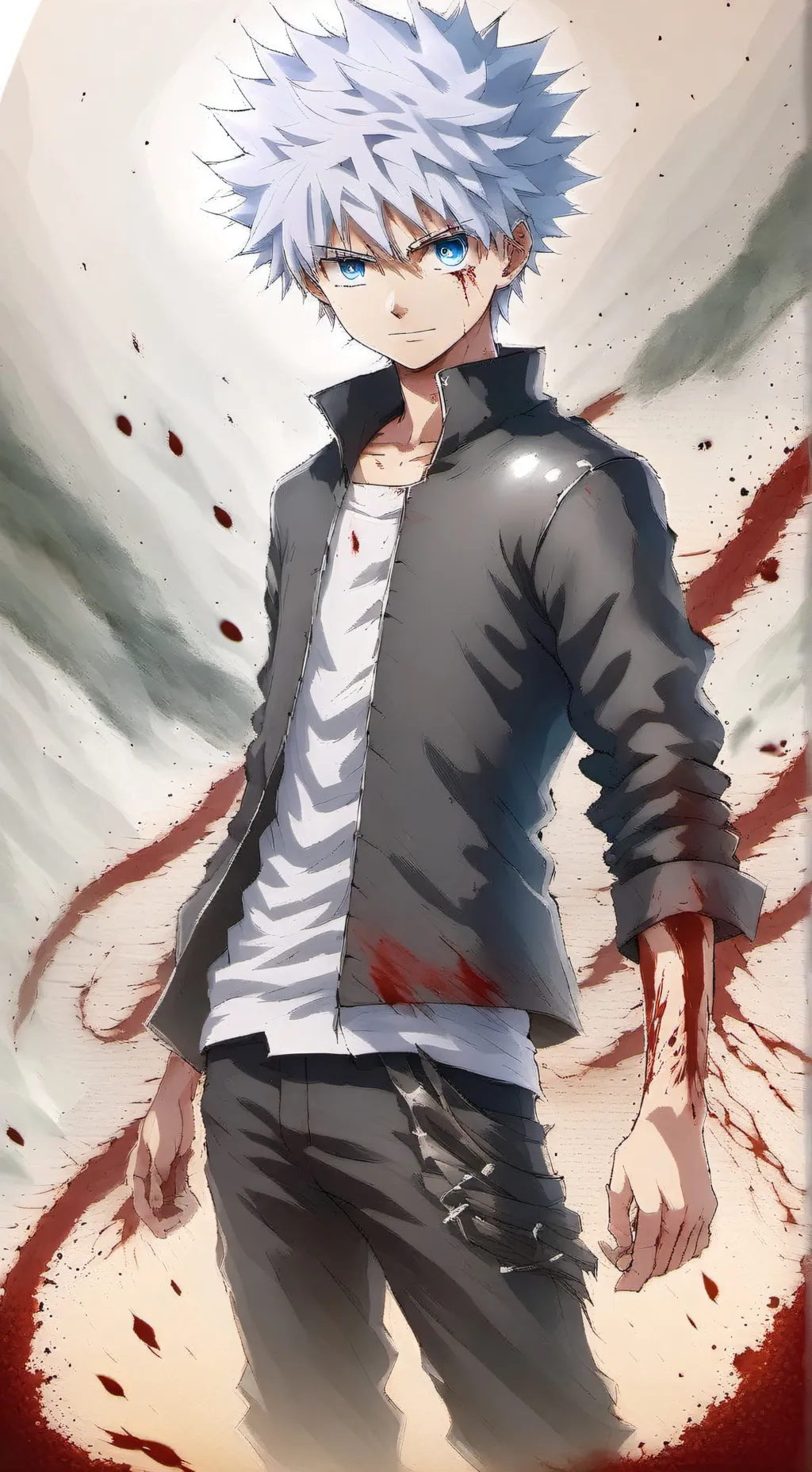 ai character: Anime character  background