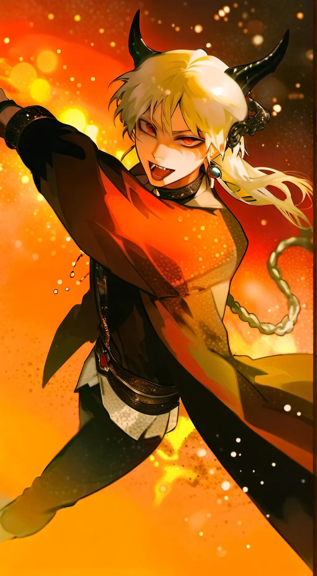 ai character: Bakugou😈(DkBk) background