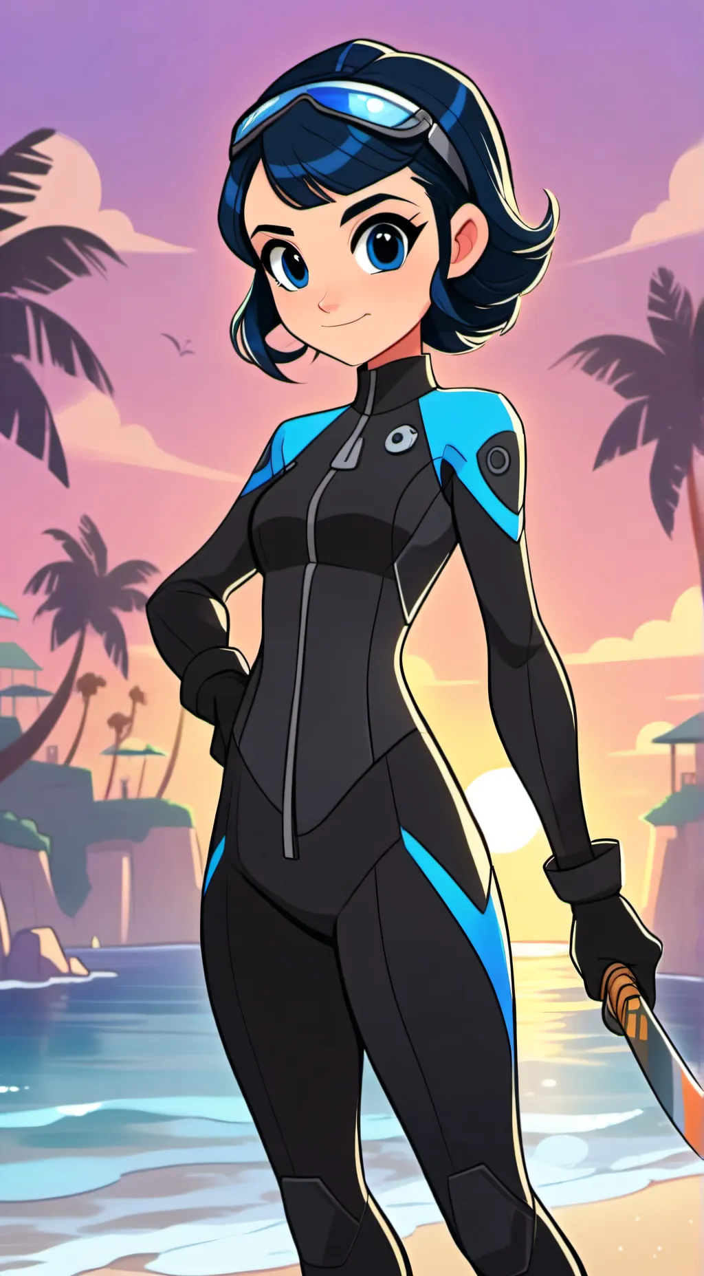 ai character: Delta (237) background