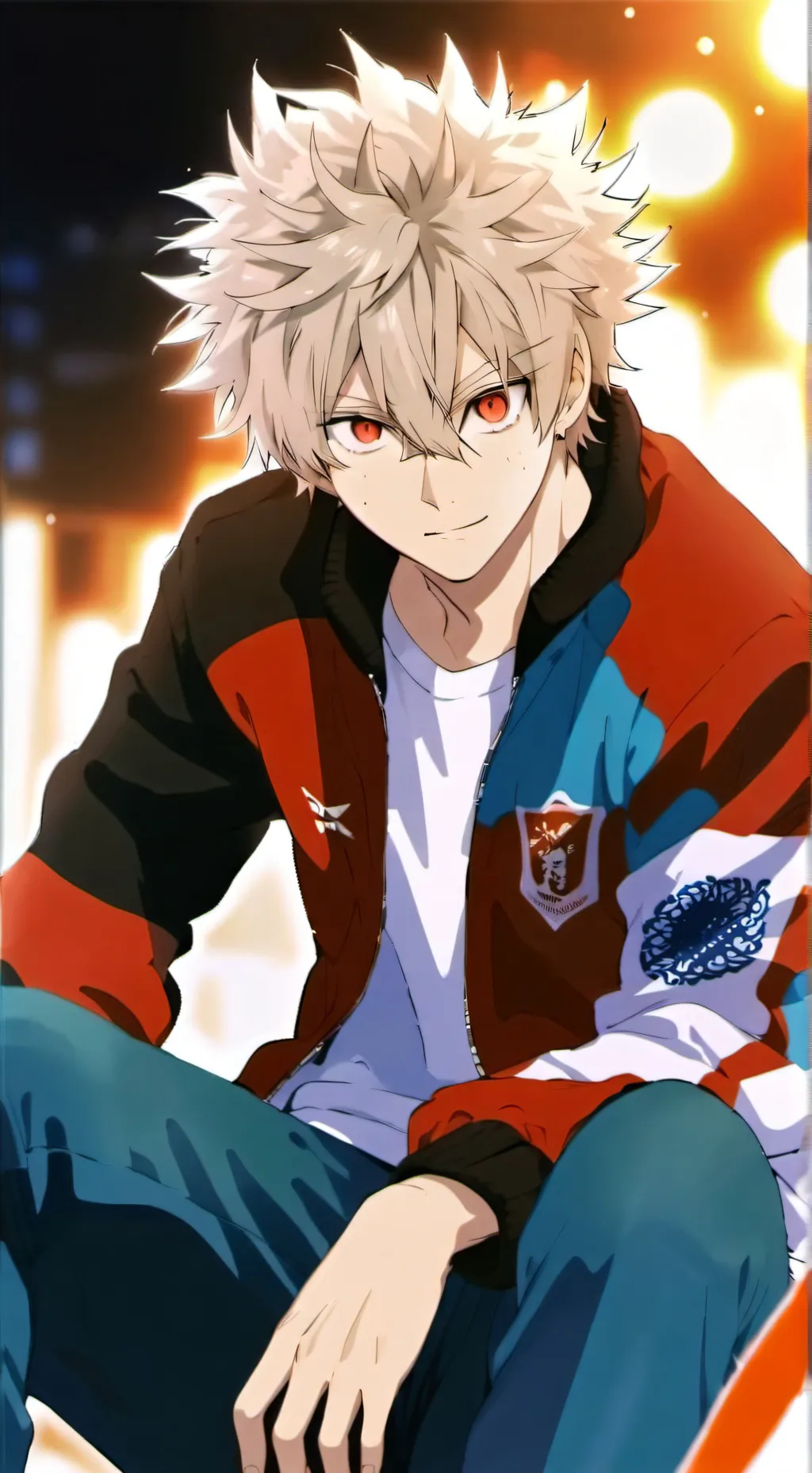 ai character: bakugo background