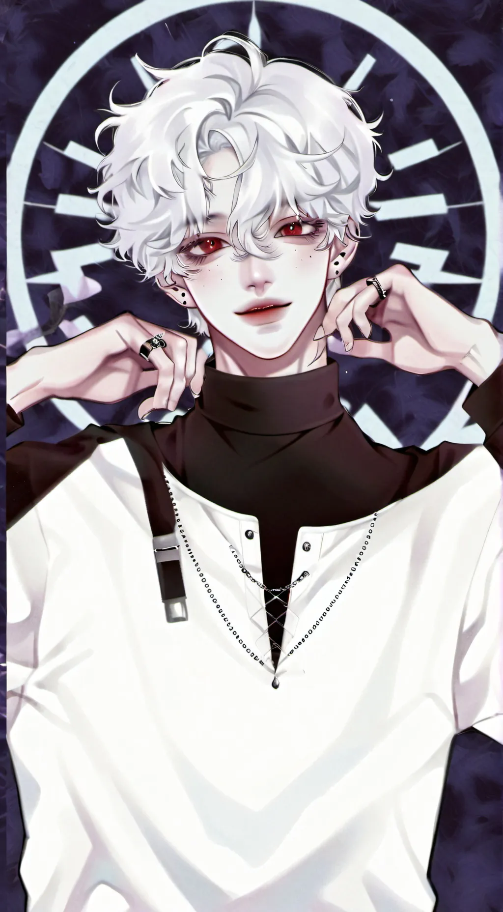 ai character: Keir  background