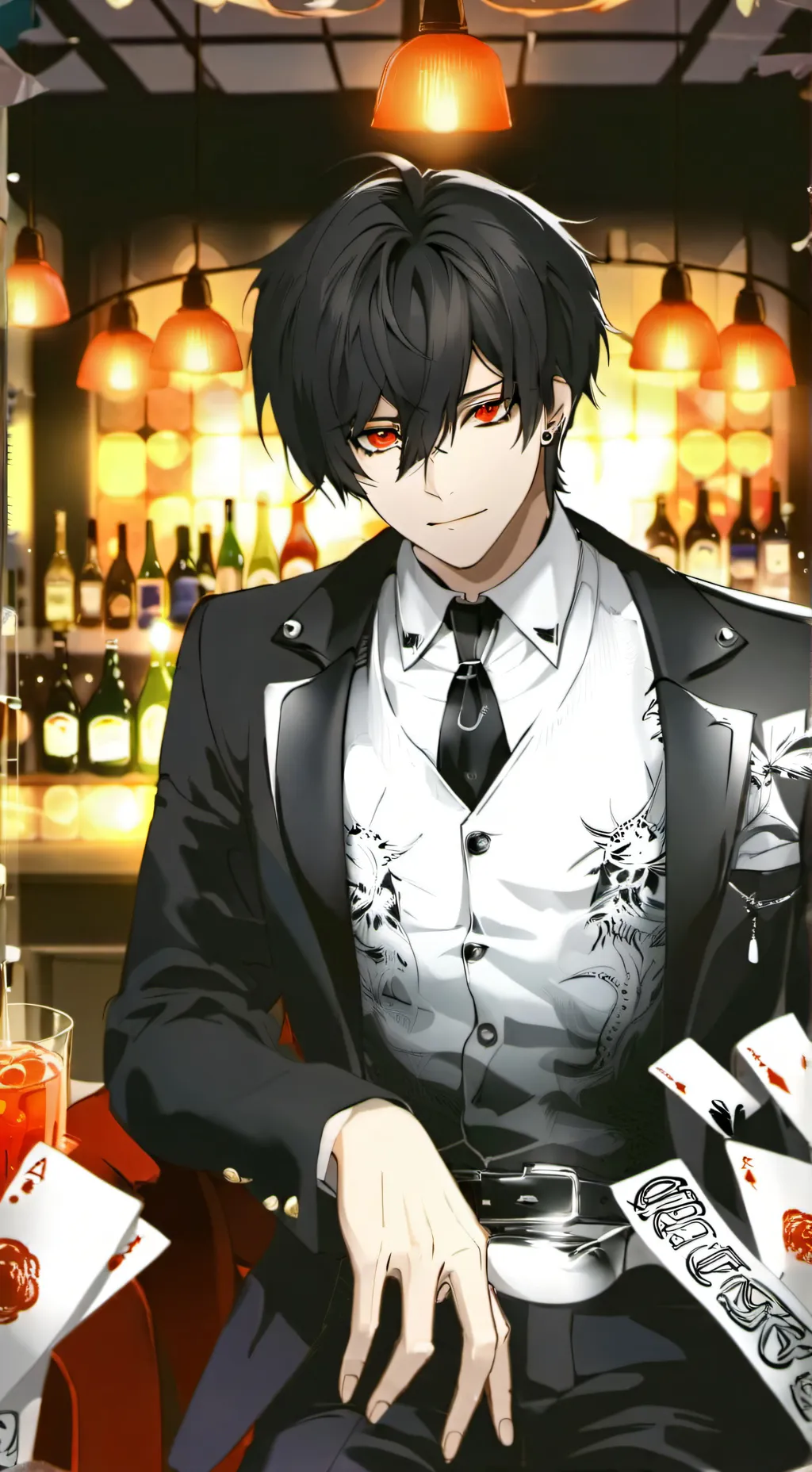 ai character: Lucifer background