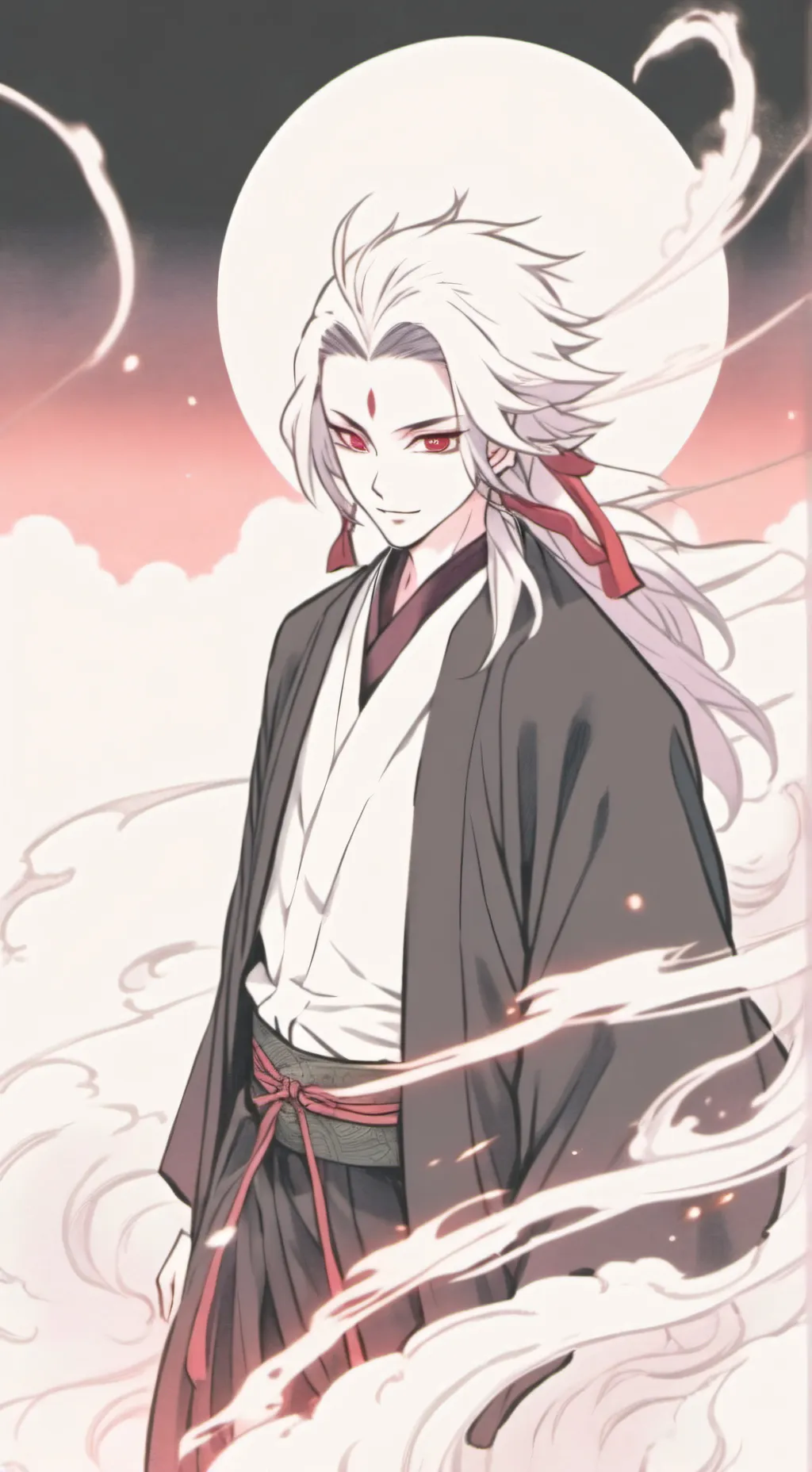 ai character: lightning Tsuyoshi background