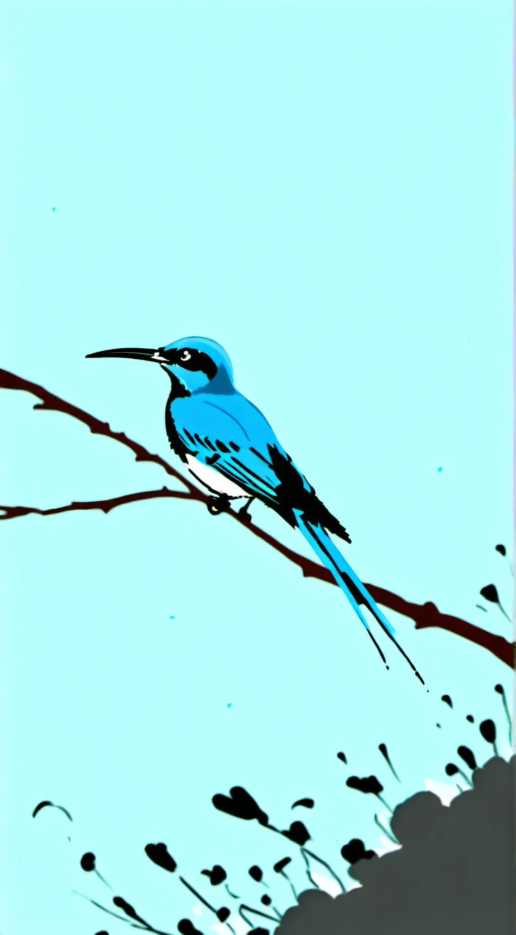 ai character: sky  background