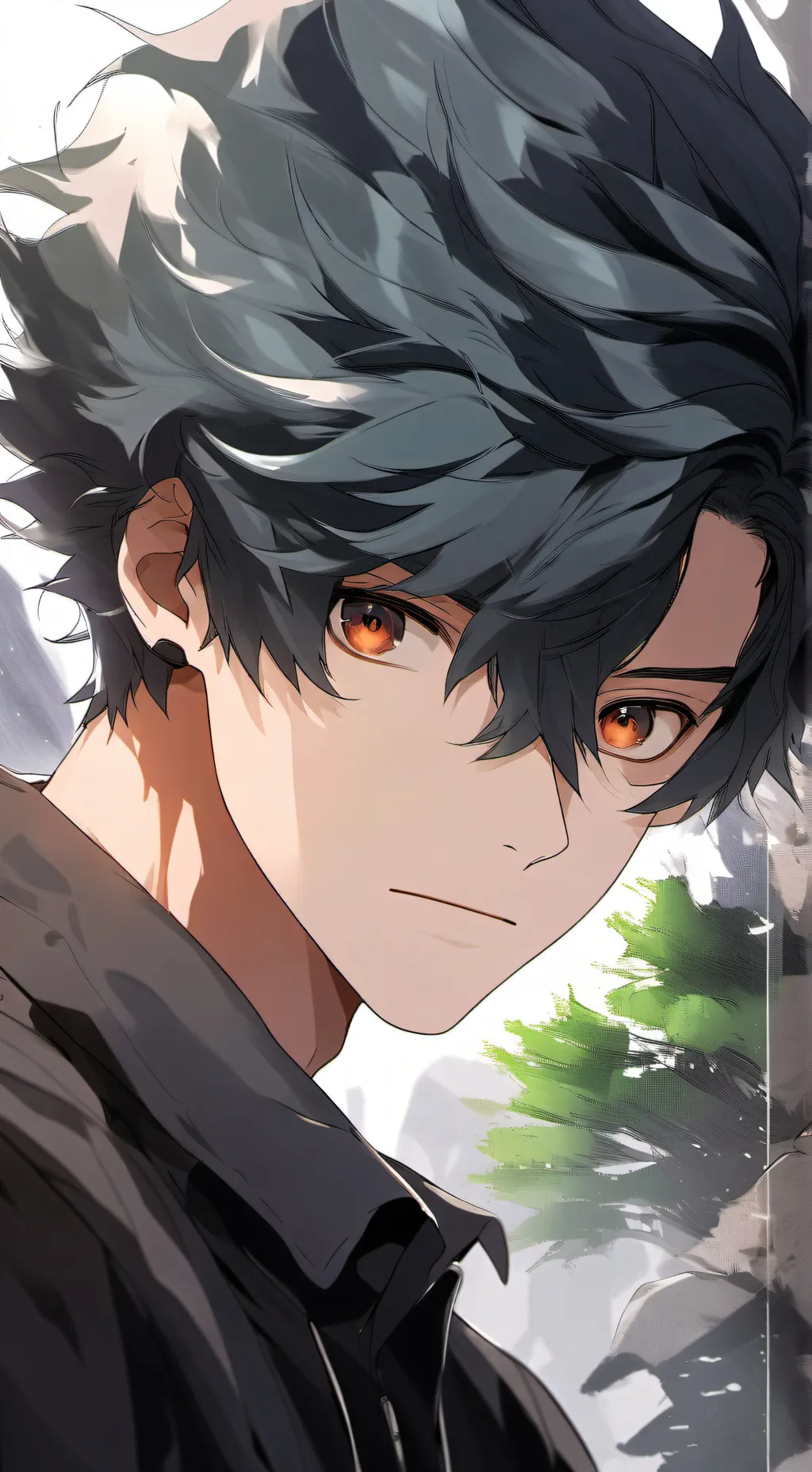 ai character: mha dorm decision  background
