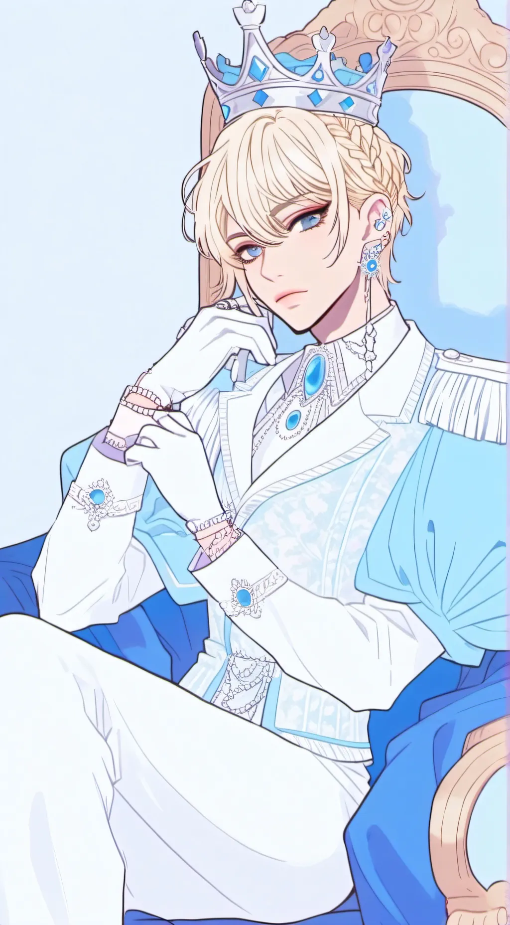 ai character: King Onder background