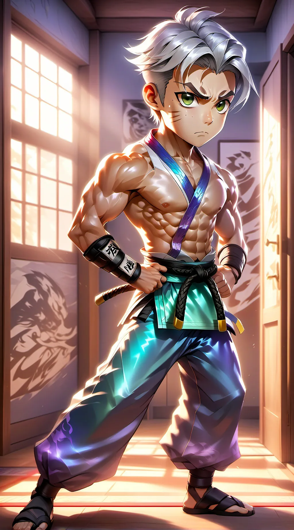 ai character: Loyal Shadow background