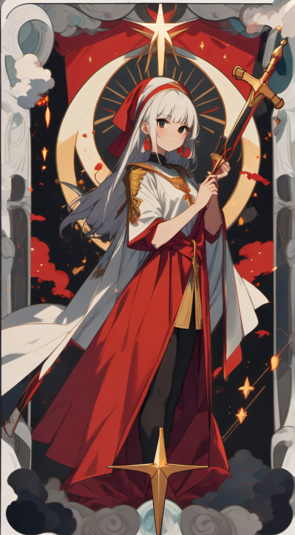 ai character: luna background