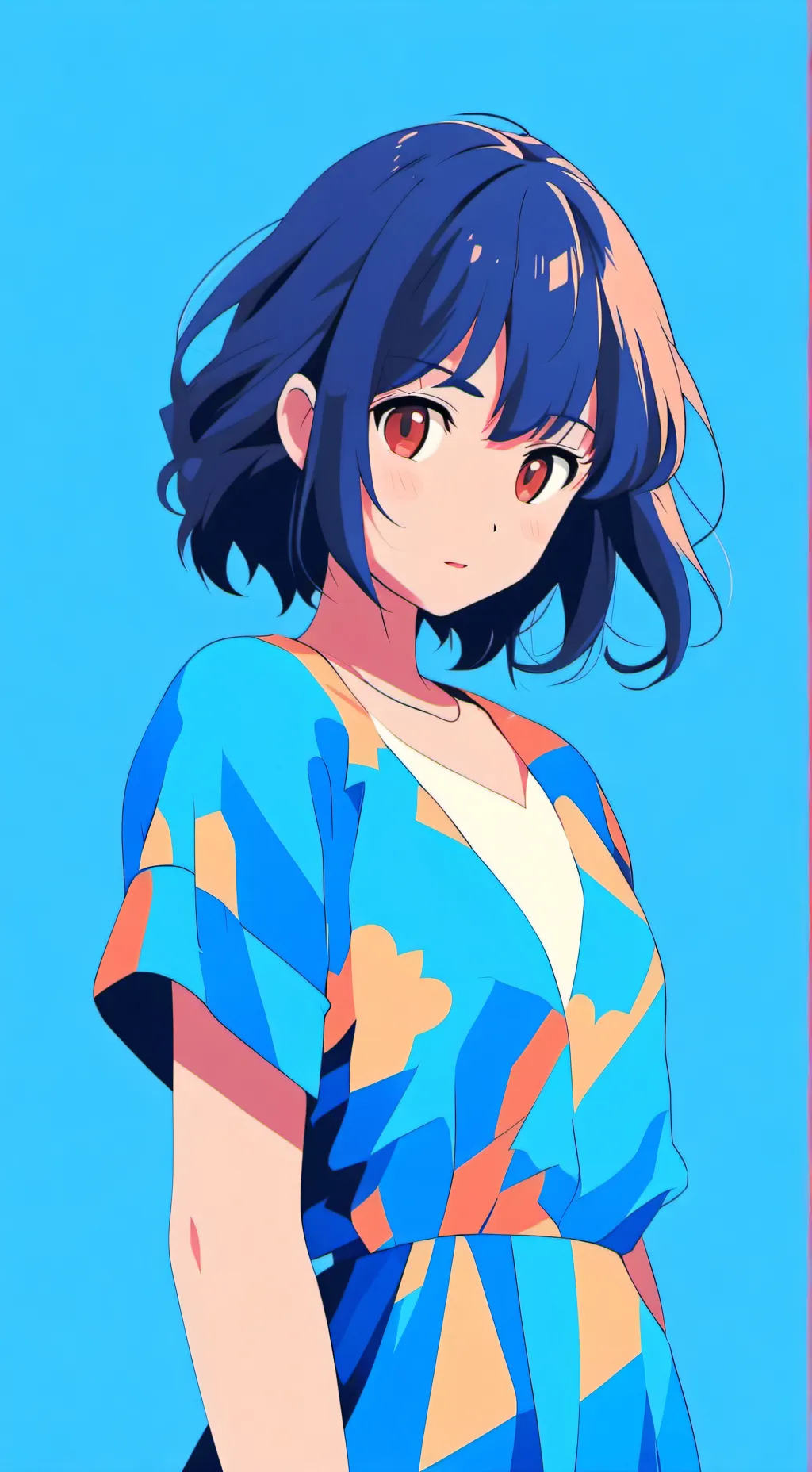 ai character: Vienna Fox background