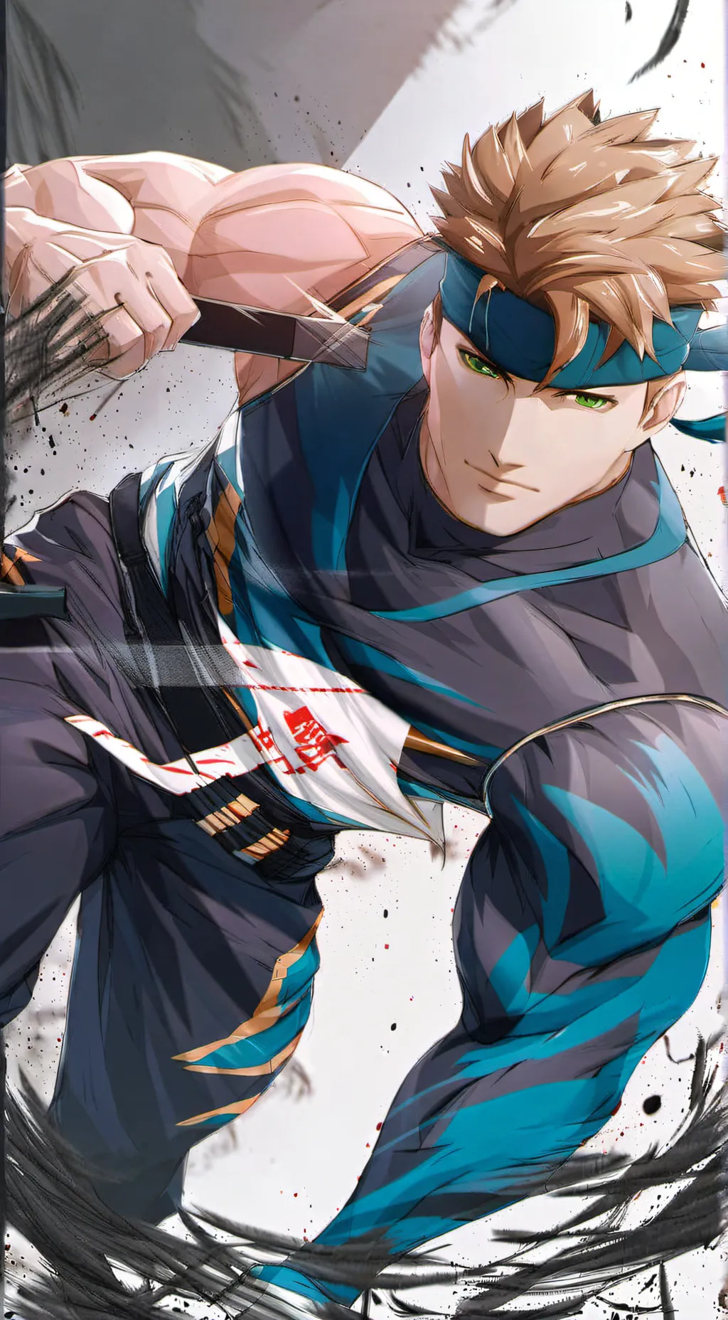 ai character: Solid Snake background