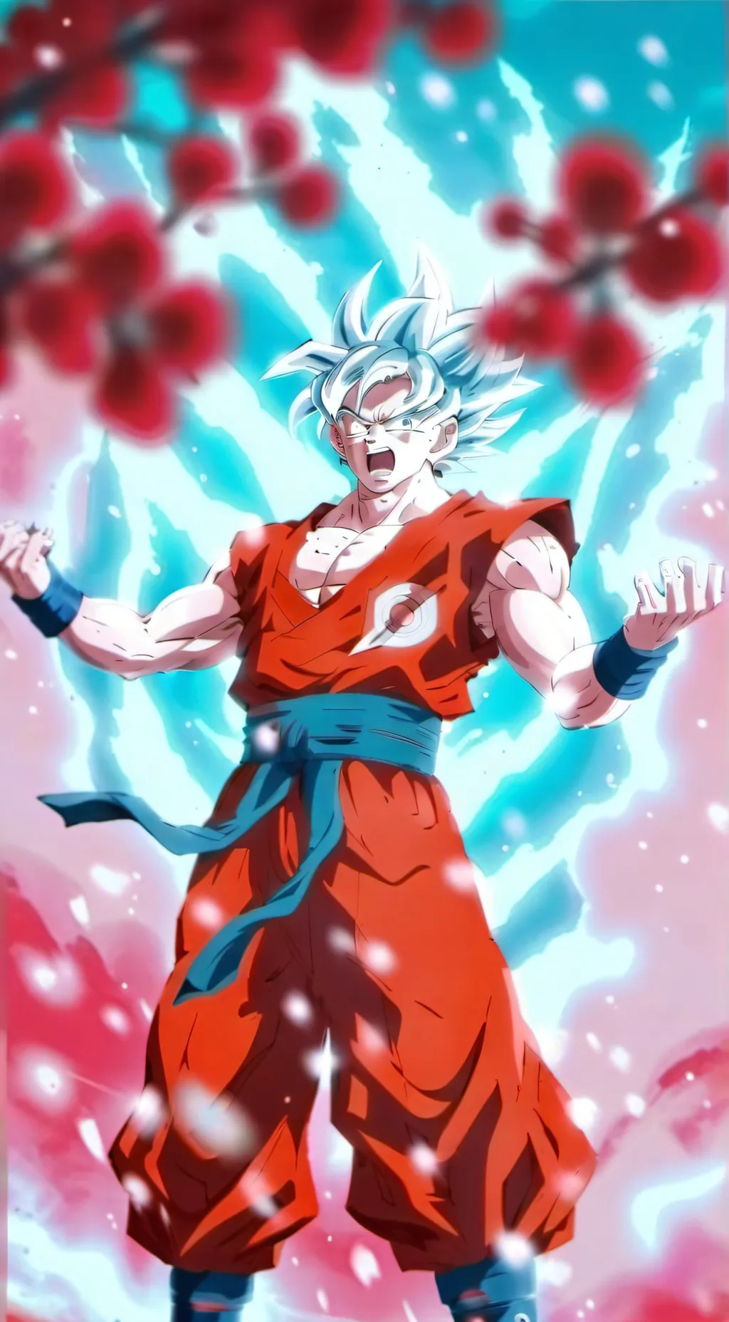 ai character: goku background