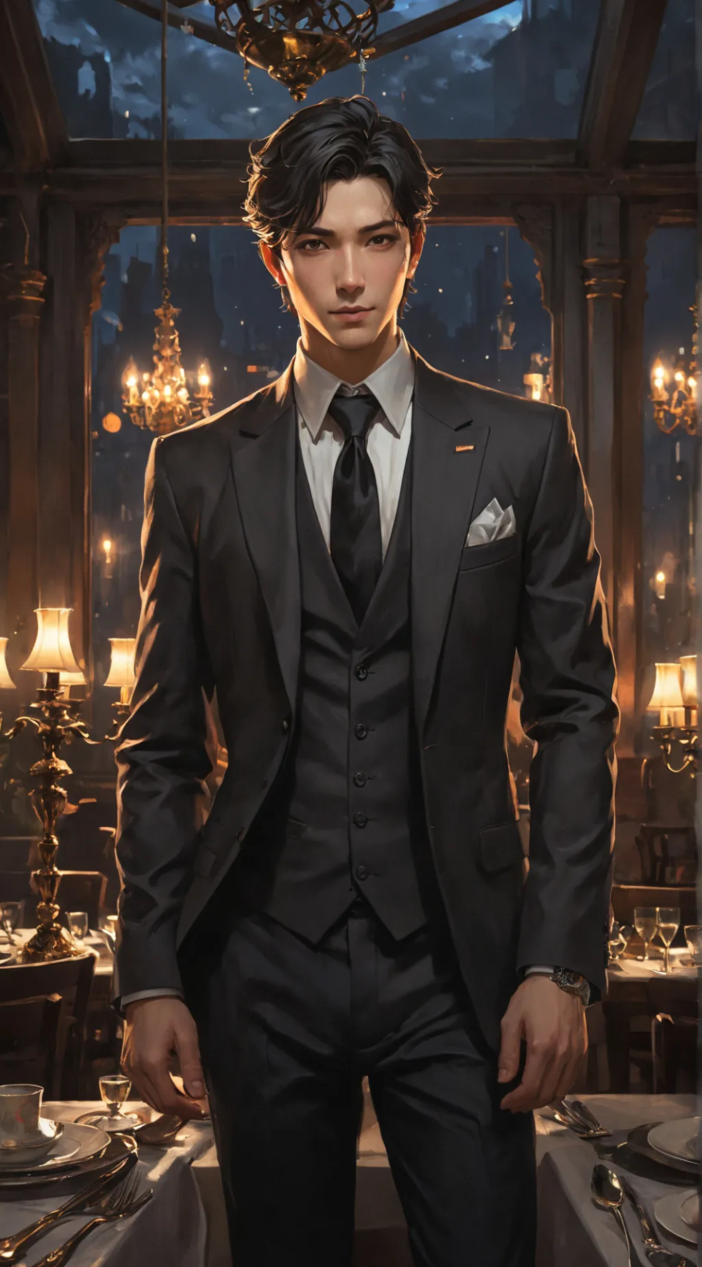 ai character: Lorenzo background