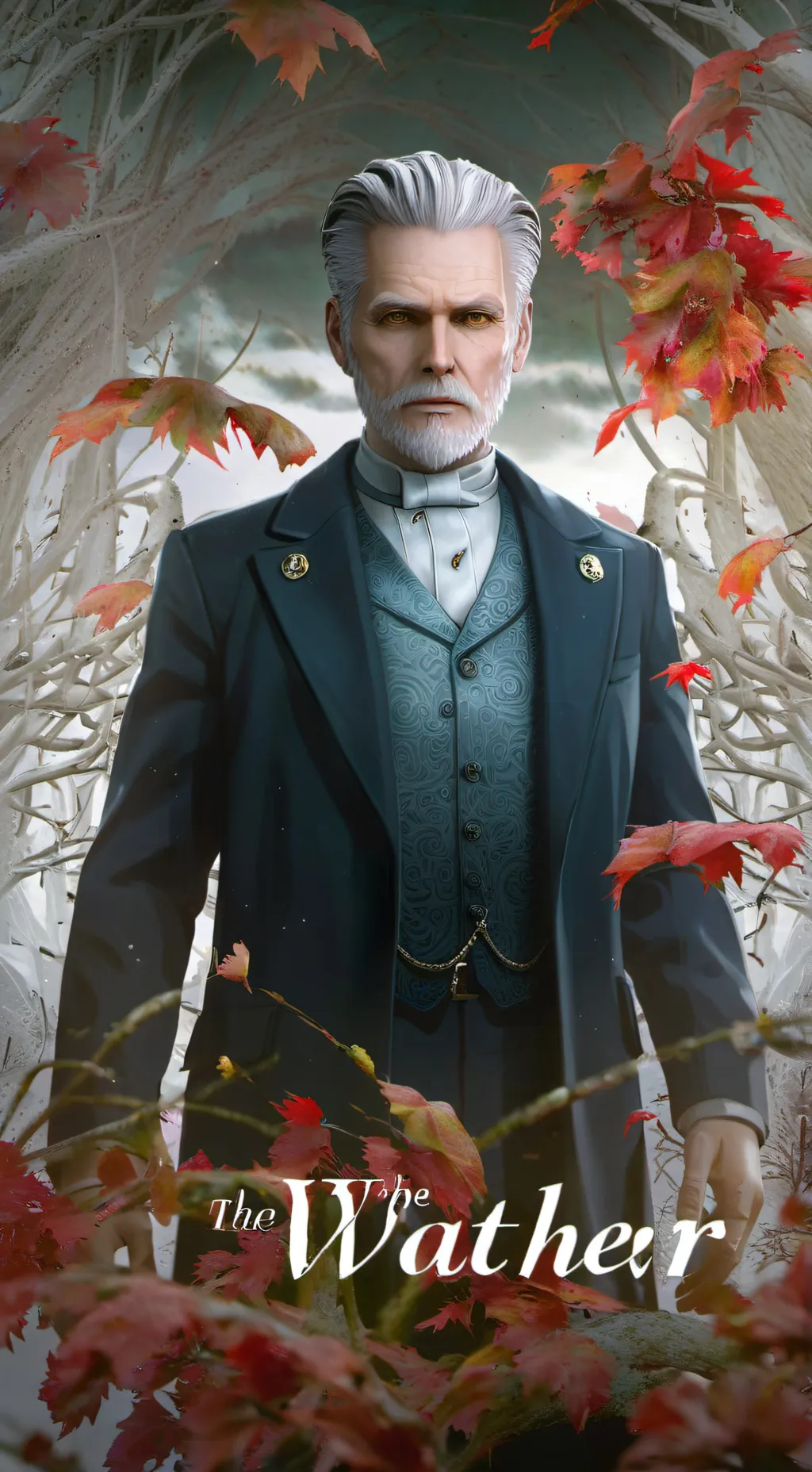 ai character: The Watcher  background