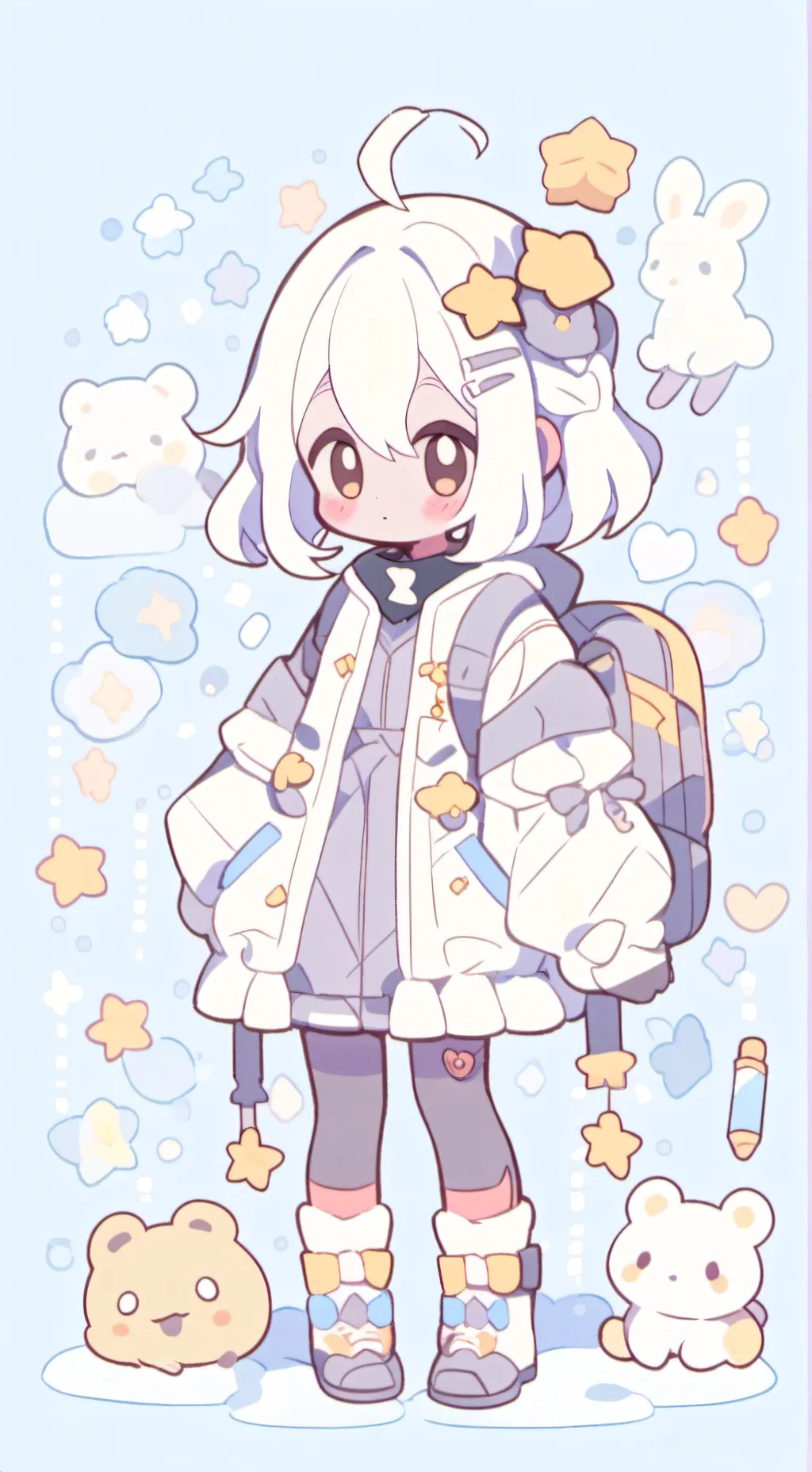 ai character: Life Is A Wonder! background