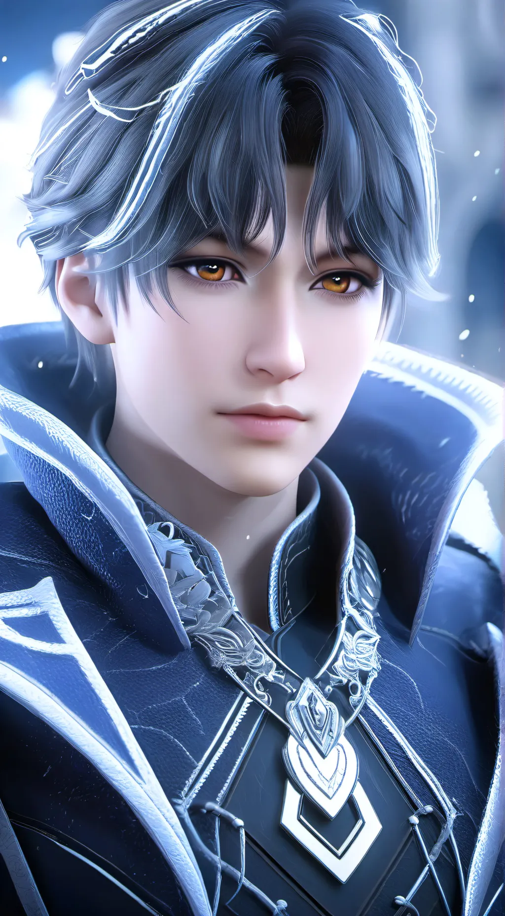 ai character: Santiago  background